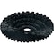Ekena Millwork Eryn Ceiling Medallion (Fits Canopies up to 4"), 24 3/4"OD x 3 1/4"ID x 1 7/8"P, Night Shade CM24ENNSF - alternate 3